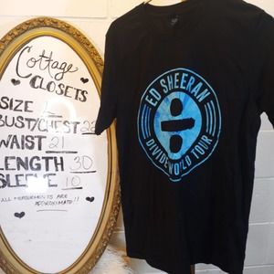 Ed Sheeran Divide World Tour Unisex L